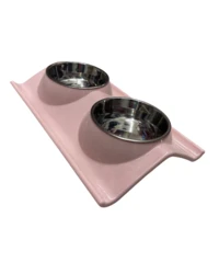 מגש אוכל ויטה - ורוד