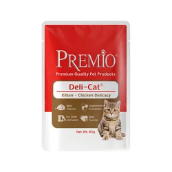 Premio - פאוץ׳ לחתלתולים בטעם עוף 85 גרם