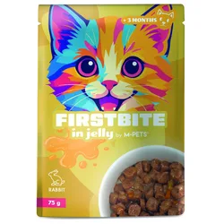 FirstBite -  בג'לי פאוצ ארנב, שקית 75 גרם