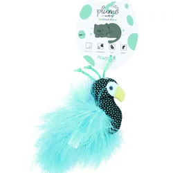 משחק לחתול פלאם טווס כחול וקטניפ