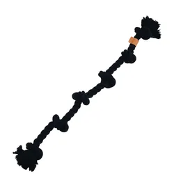 קוטו חבל קשרים שחור ענק לכלב 105ס״מ