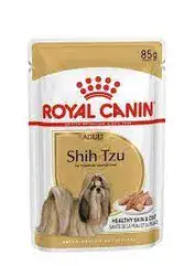 Royal Canin - פאוץ כלב בוגר גזע שיצ׳ו 85 גרם.