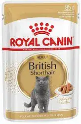 Royal Canin - פאוץ חתול בוגר בריטי 85 גרם.