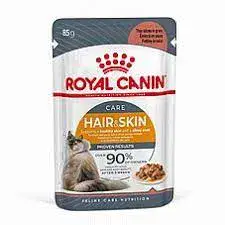 Royal Canin - פאוץ חתול בוגר עור ושיער 85 גרם.
