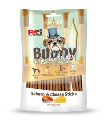 מקלות סלמון וגבינה -80גרם