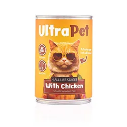 אולטרה פט פטה עוף לחתול 400 גרם