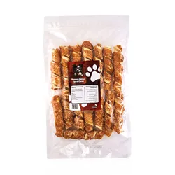 אולטרה פט עצם לעיסה ספירלה בציפוי עוף 500 גרם