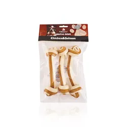 עצם לעיסה דנטלית בטעם סלמון ועוף 3 יח'