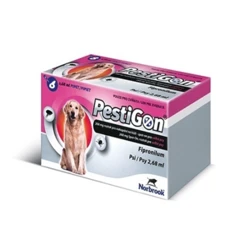 פסטיגון - אמפולות נגד פרעושים לכלבים במשקל עד 20-40 ק״ג - 6 יח'.